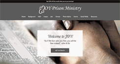 Desktop Screenshot of joyprisonministry.com