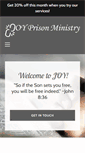 Mobile Screenshot of joyprisonministry.com